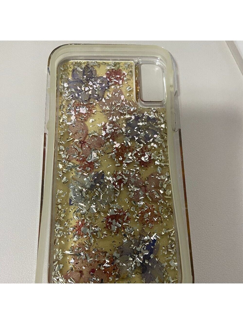 Case-Mate Karat Petals Case Cover for Apple iPhone X Made with Genuine F… - Picture 4 of 4